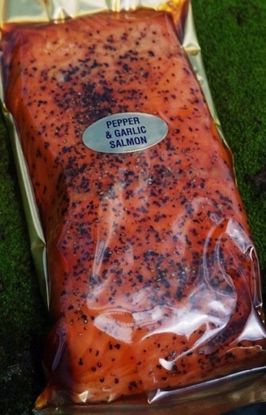 Black Pepper & Garlic Salmon